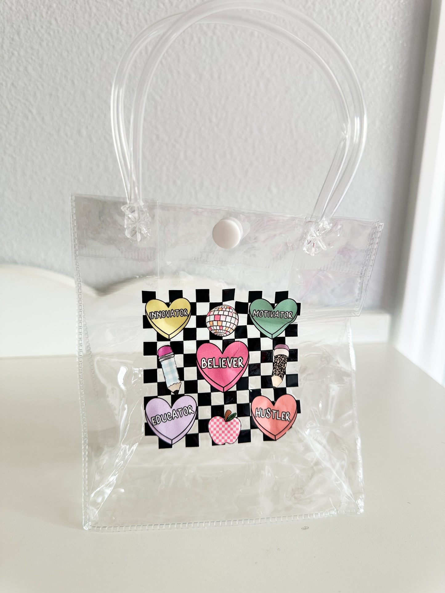 Teacher clear bags