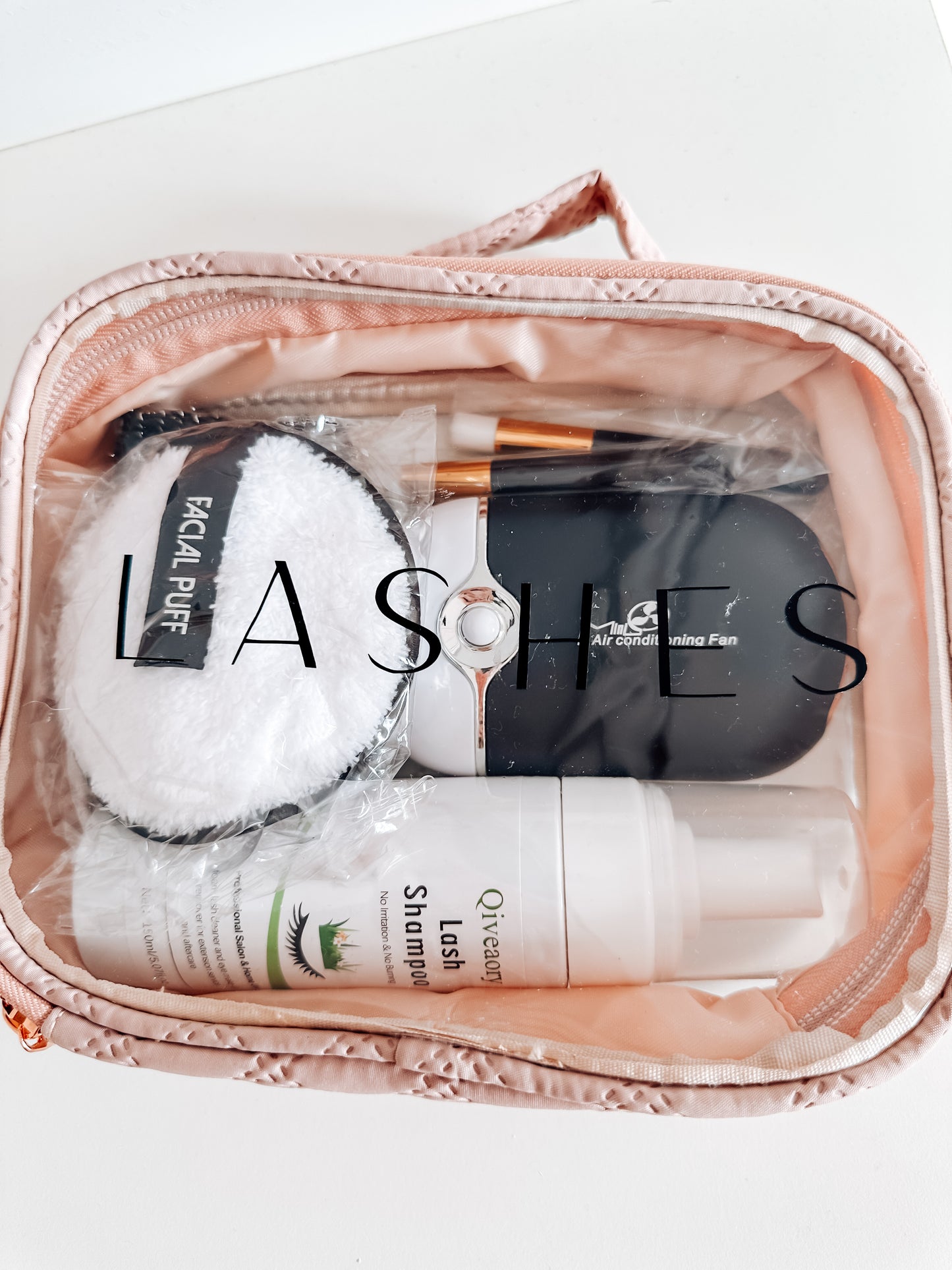 Lashes travel bag