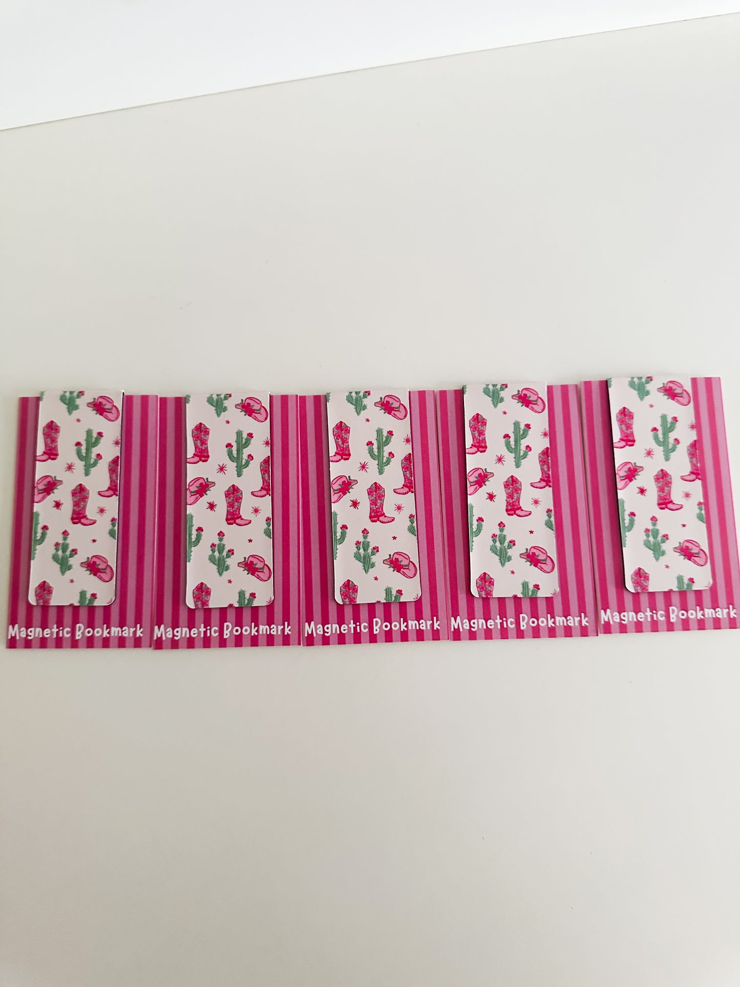 Cowgirl magnetic bookmark