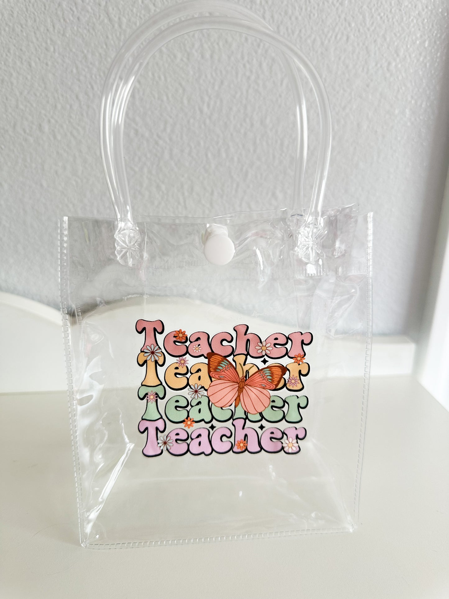 Teacher clear bags
