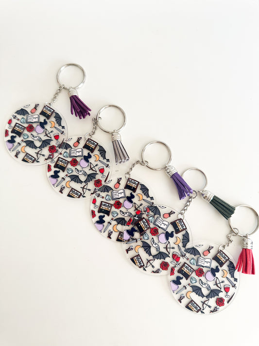 ACOTAR inspired acrylic keychain