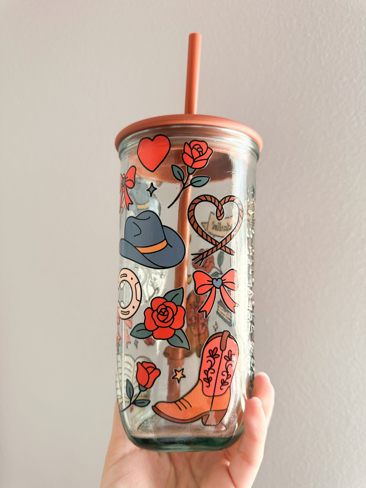 Cowgirl book girly starbs cup