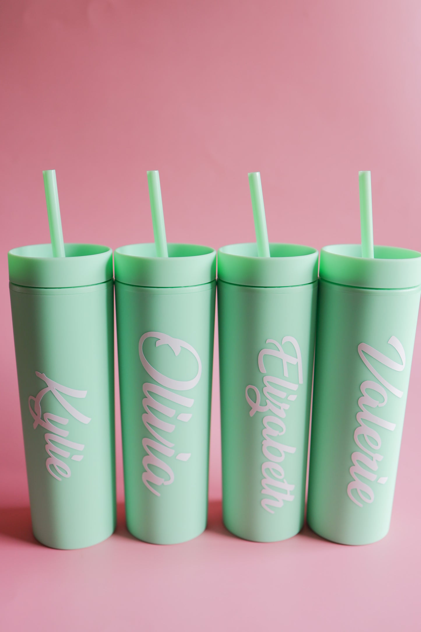 Mint skinny tumbler