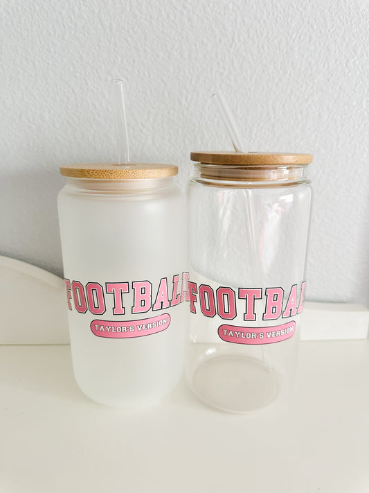 Football Taylor’s version glass cup