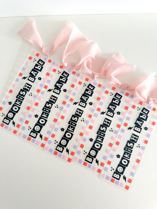 Bookish babe bookmark