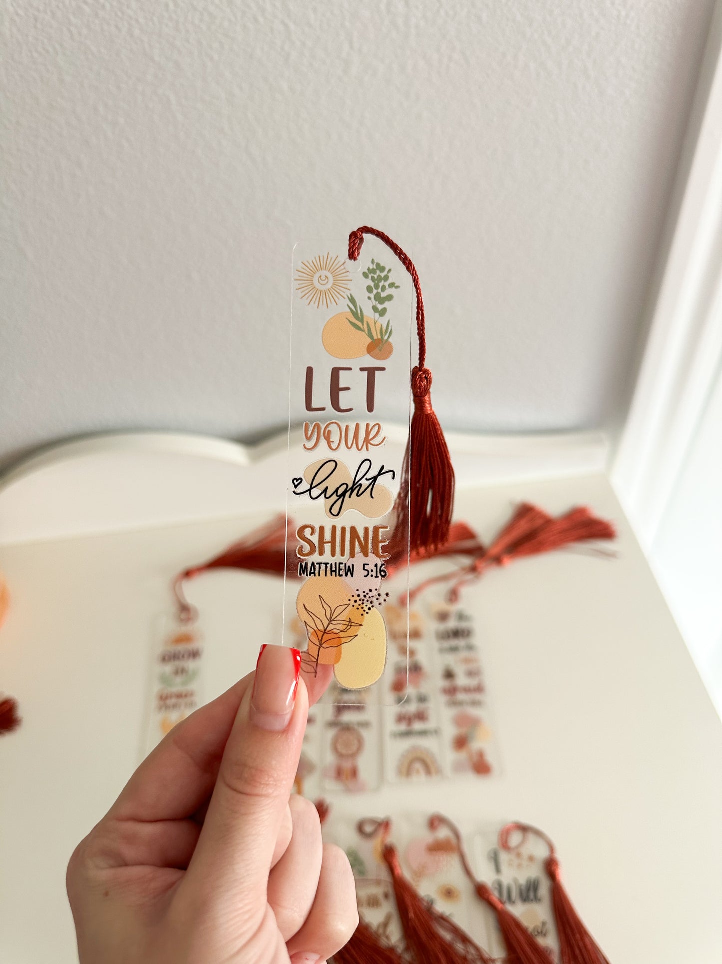 Boho Bible bookmark