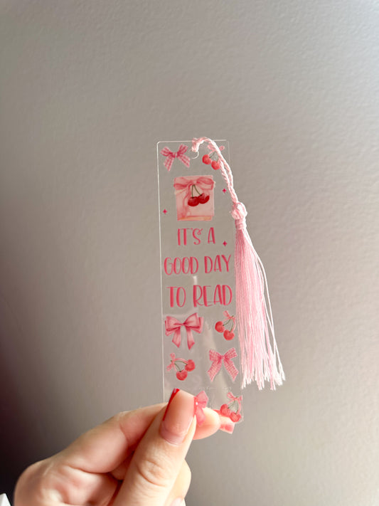 It’s a good day to read bookmark