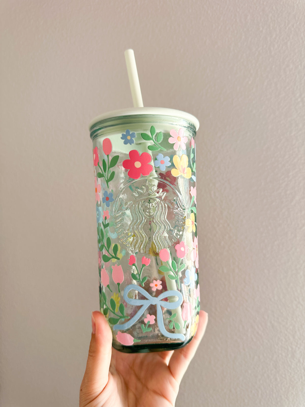 Floral starbs cup