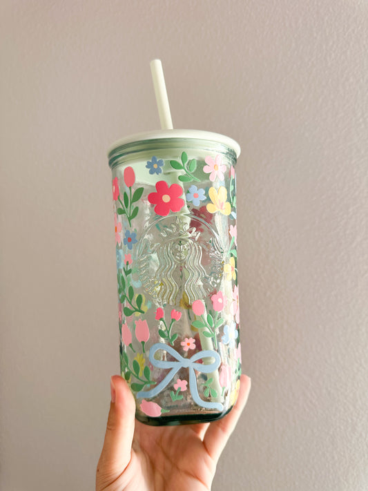 Floral starbs cup