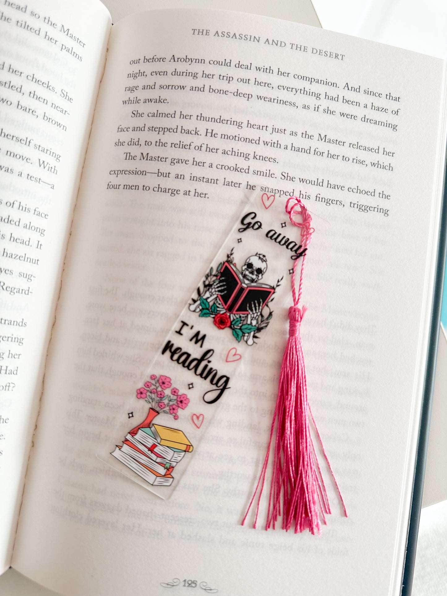 Go away I’m reading bookmark