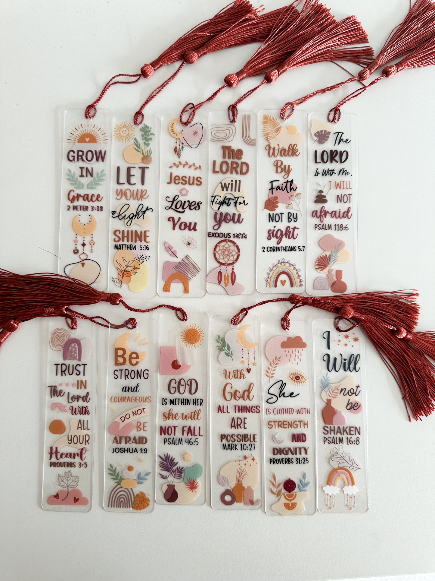 Boho Bible bookmark