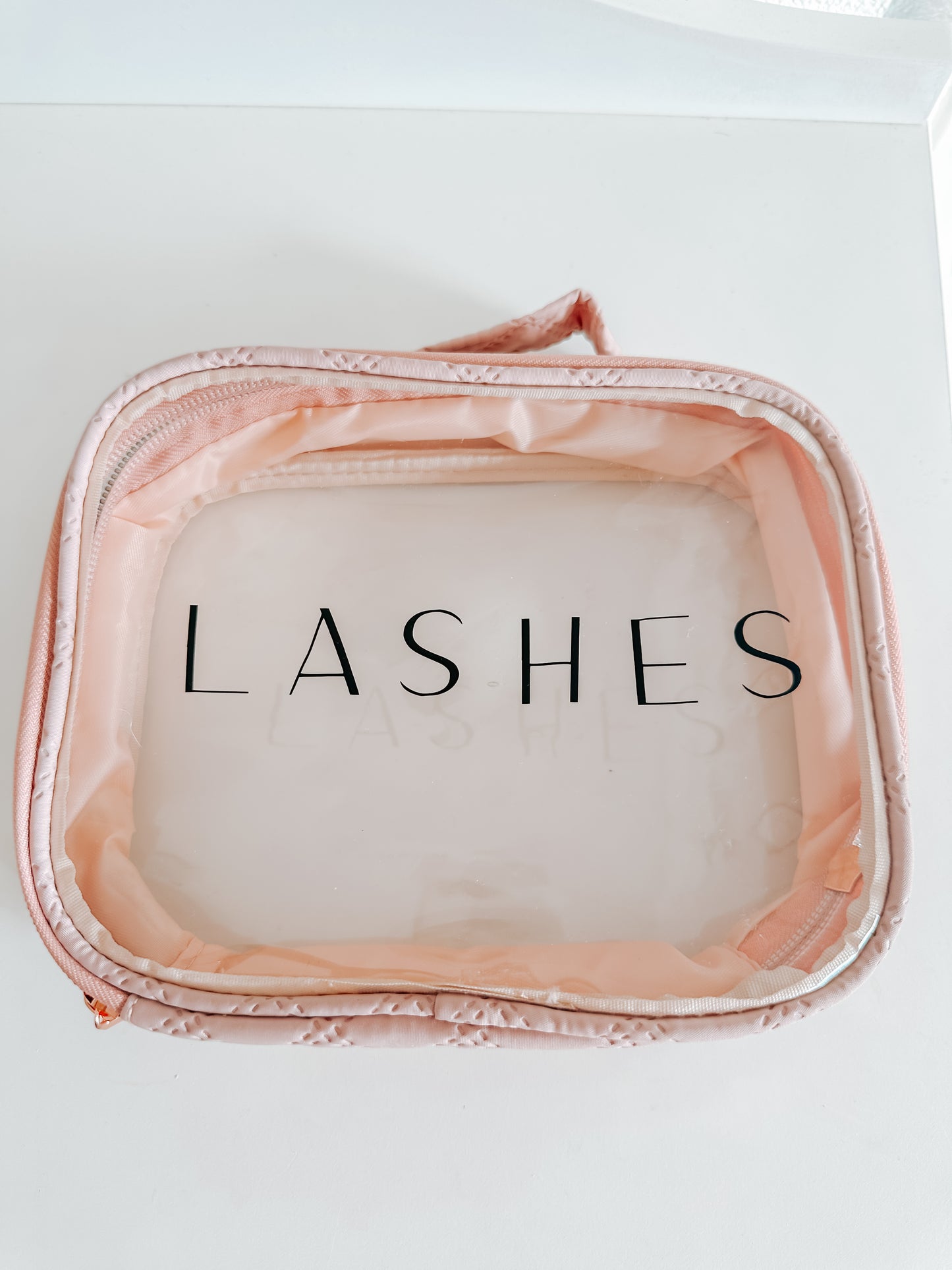 Lashes travel bag