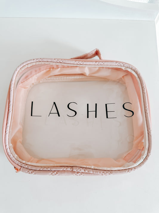 Lashes travel bag