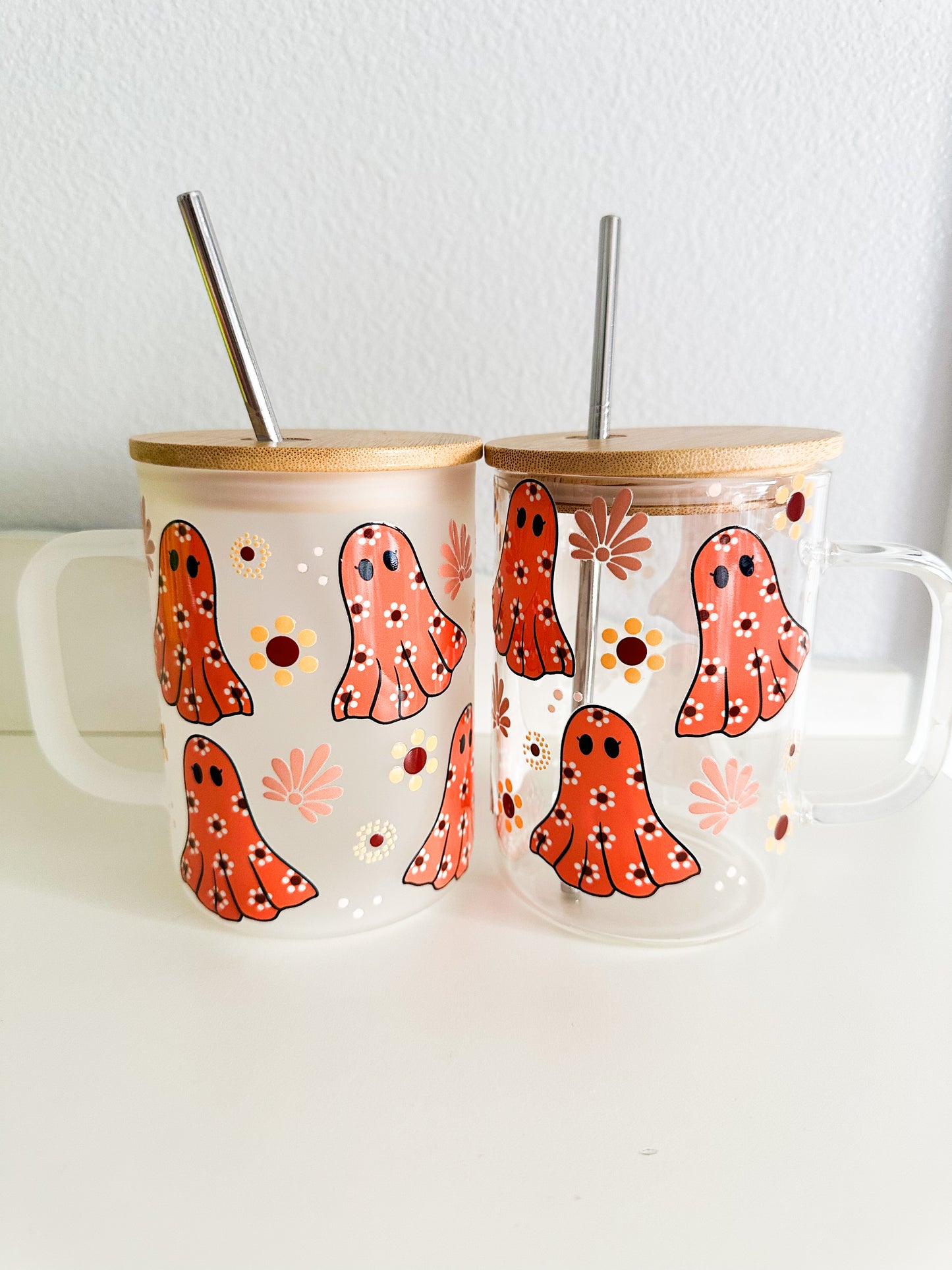 Boho ghost mug