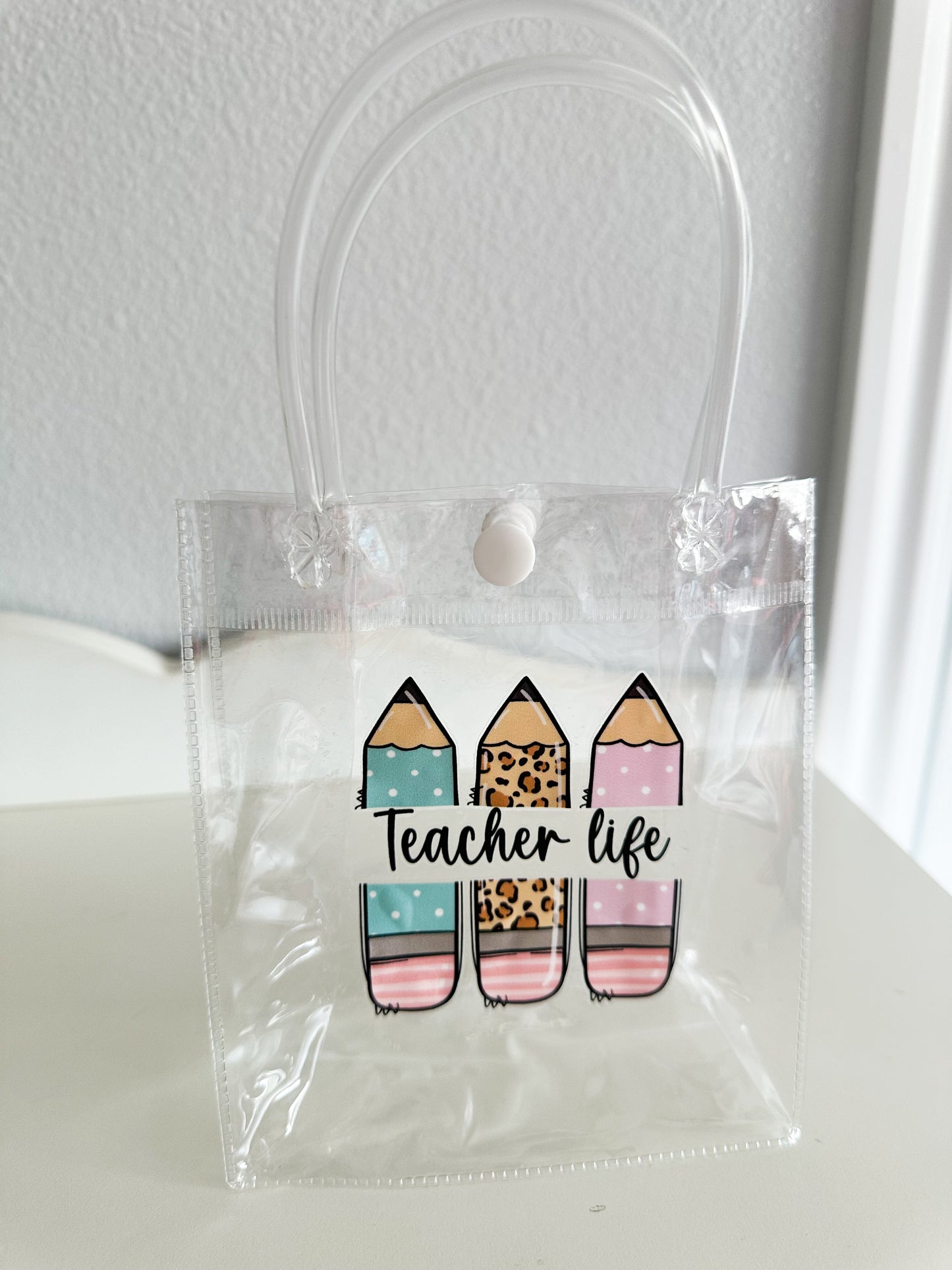 Teacher clear bags