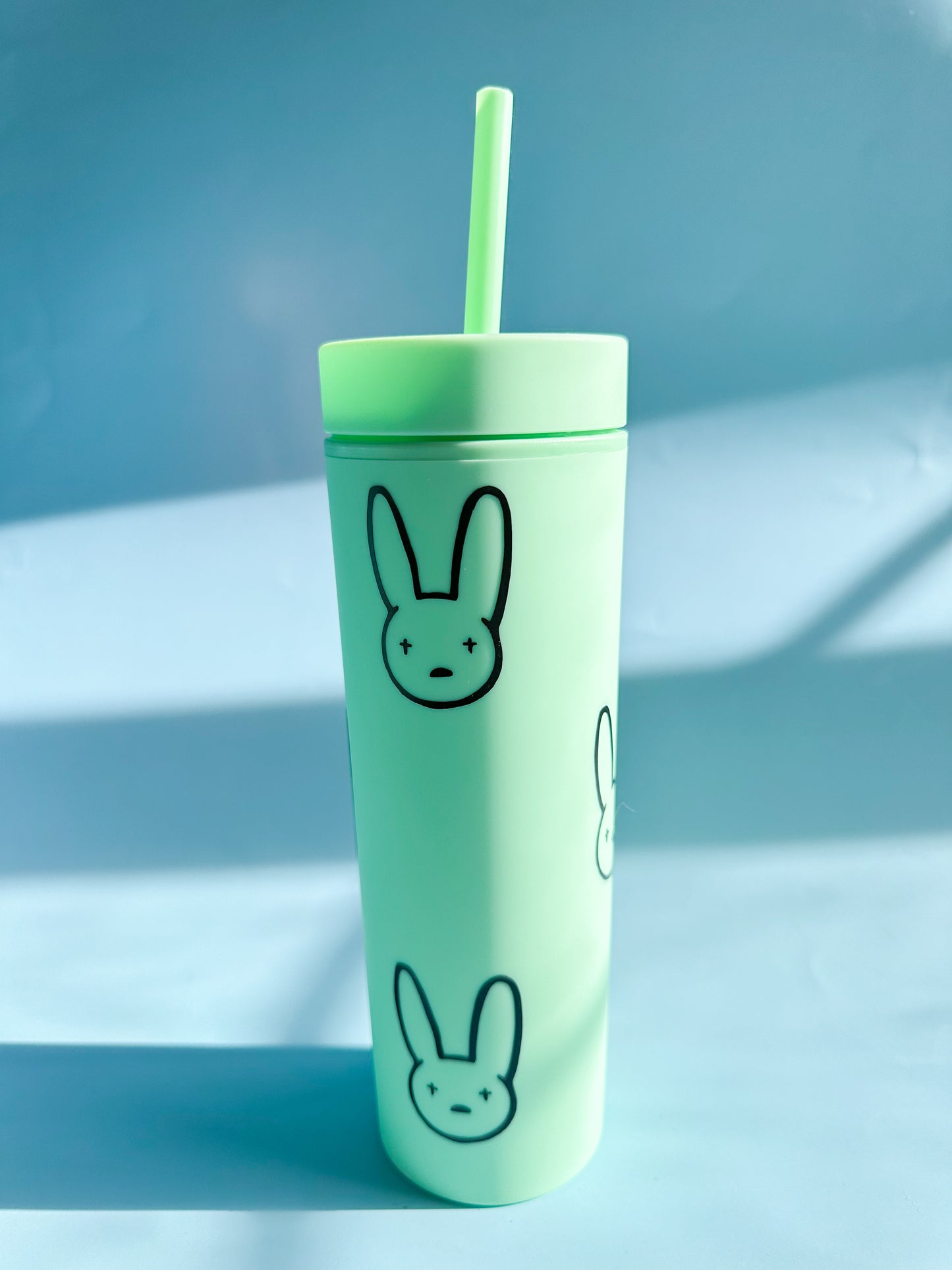 Bad bunny skinny tumbler