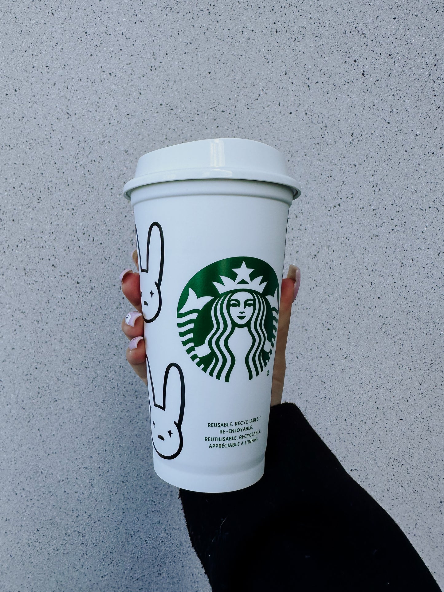 Bad bunny starbs hot cup