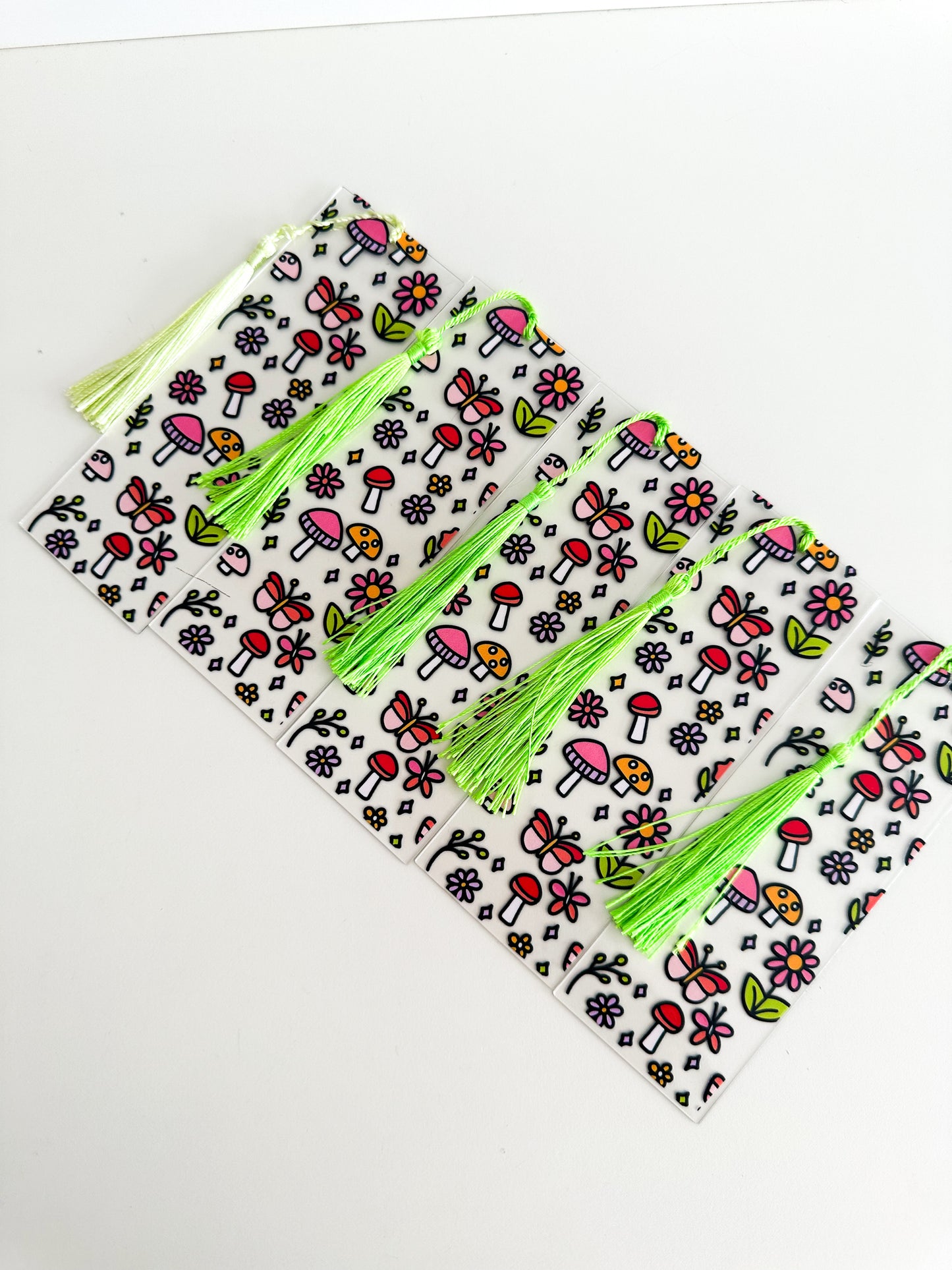 Mushroom bookmark