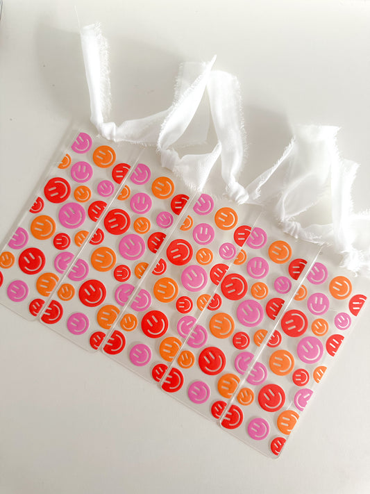 Smiley face bookmark