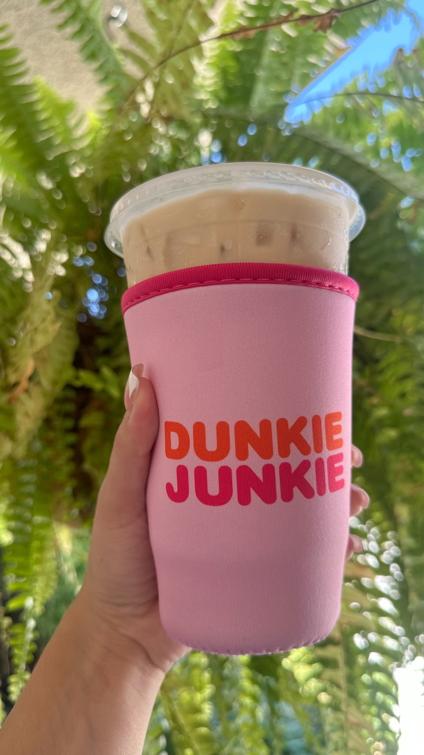 Dunkie junkie coffee sleeve