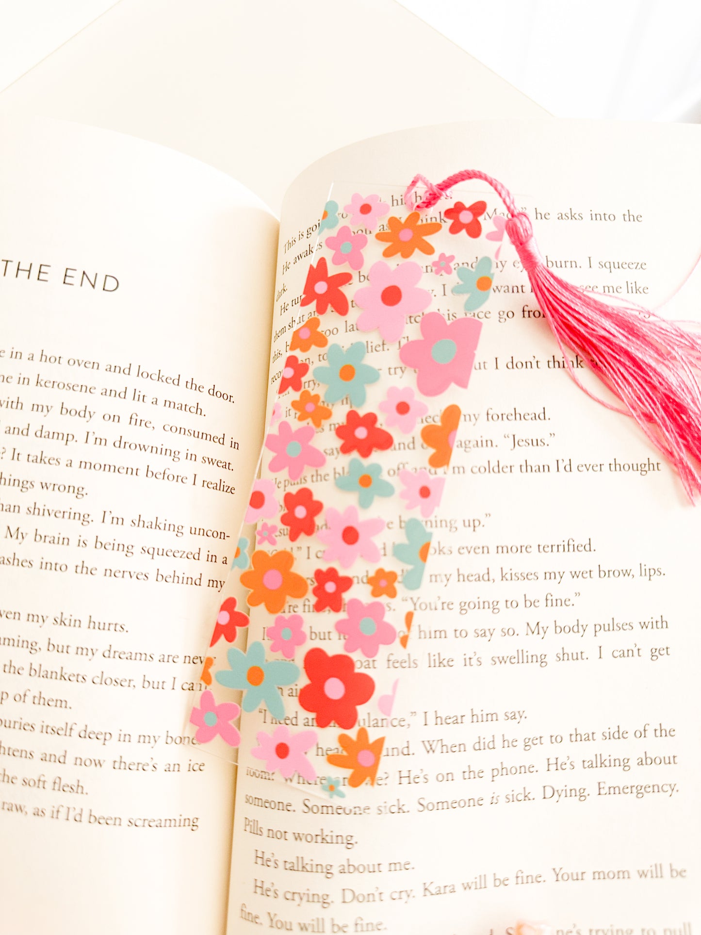 Flowers bookmark