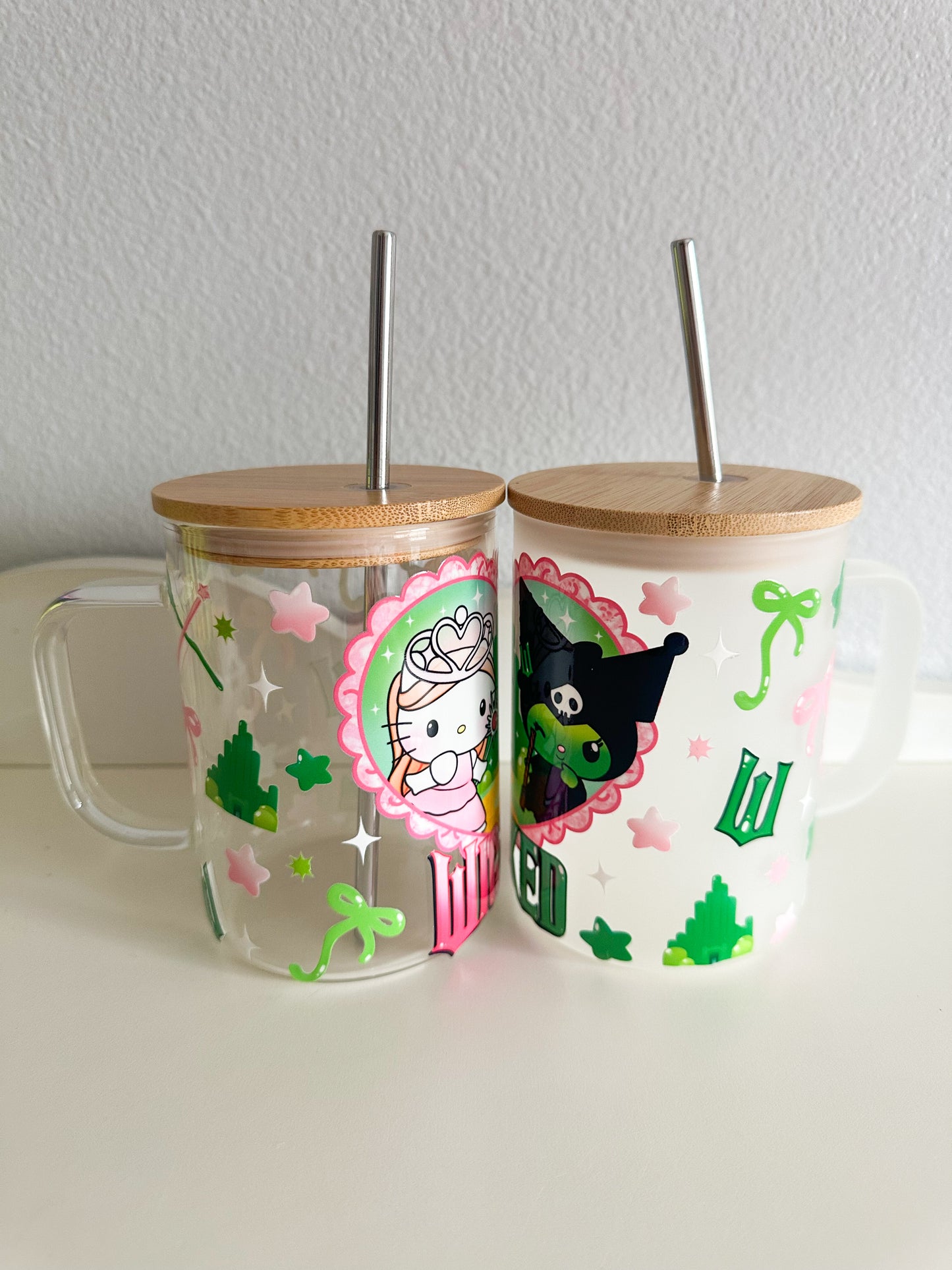 HK x Wicked glass mug