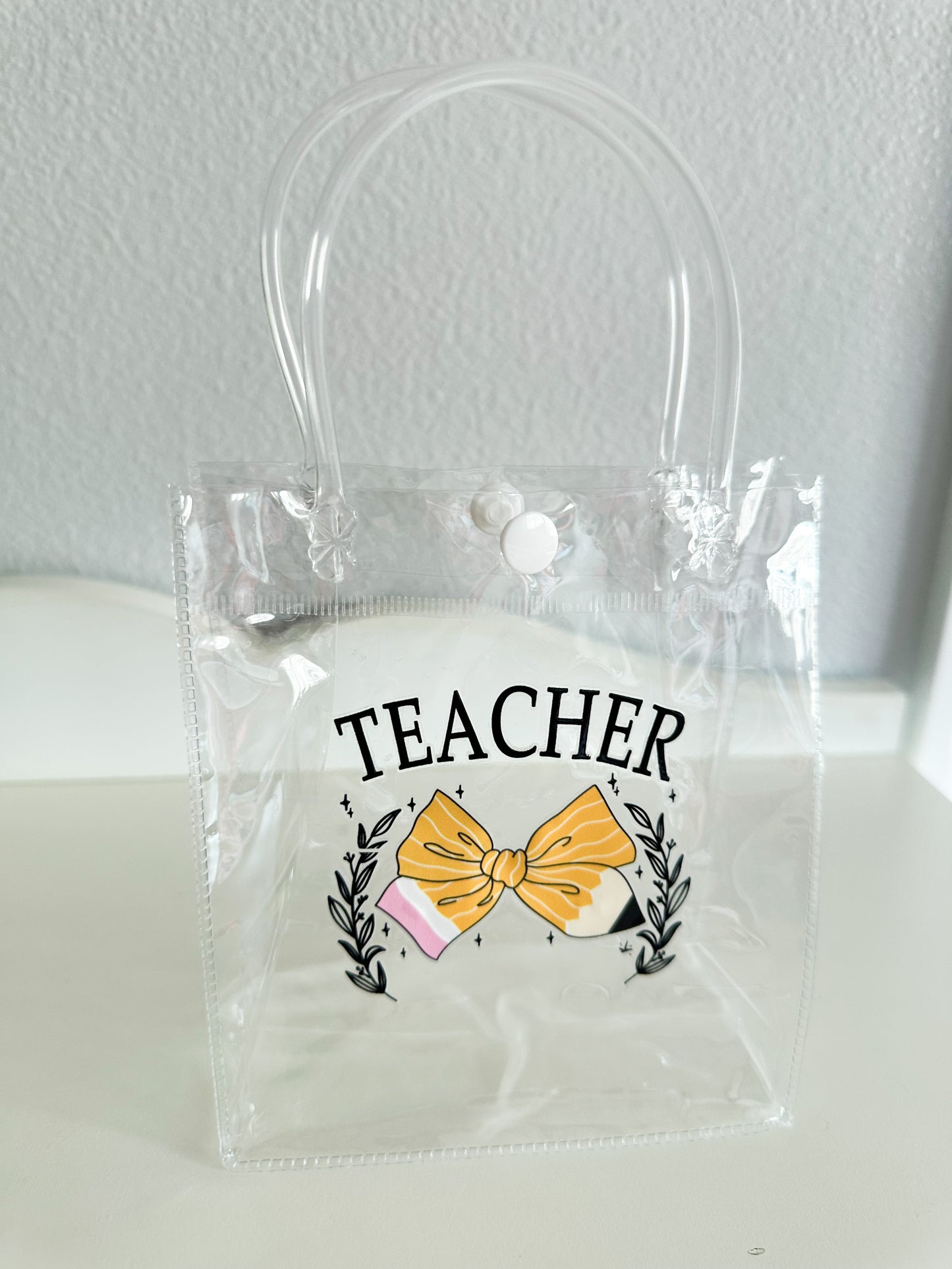 Teacher clear bags