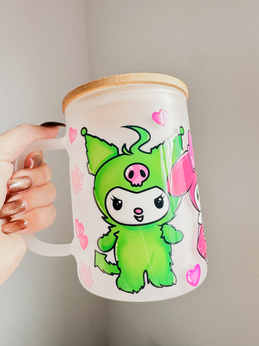 Kawaii grinchmas mug