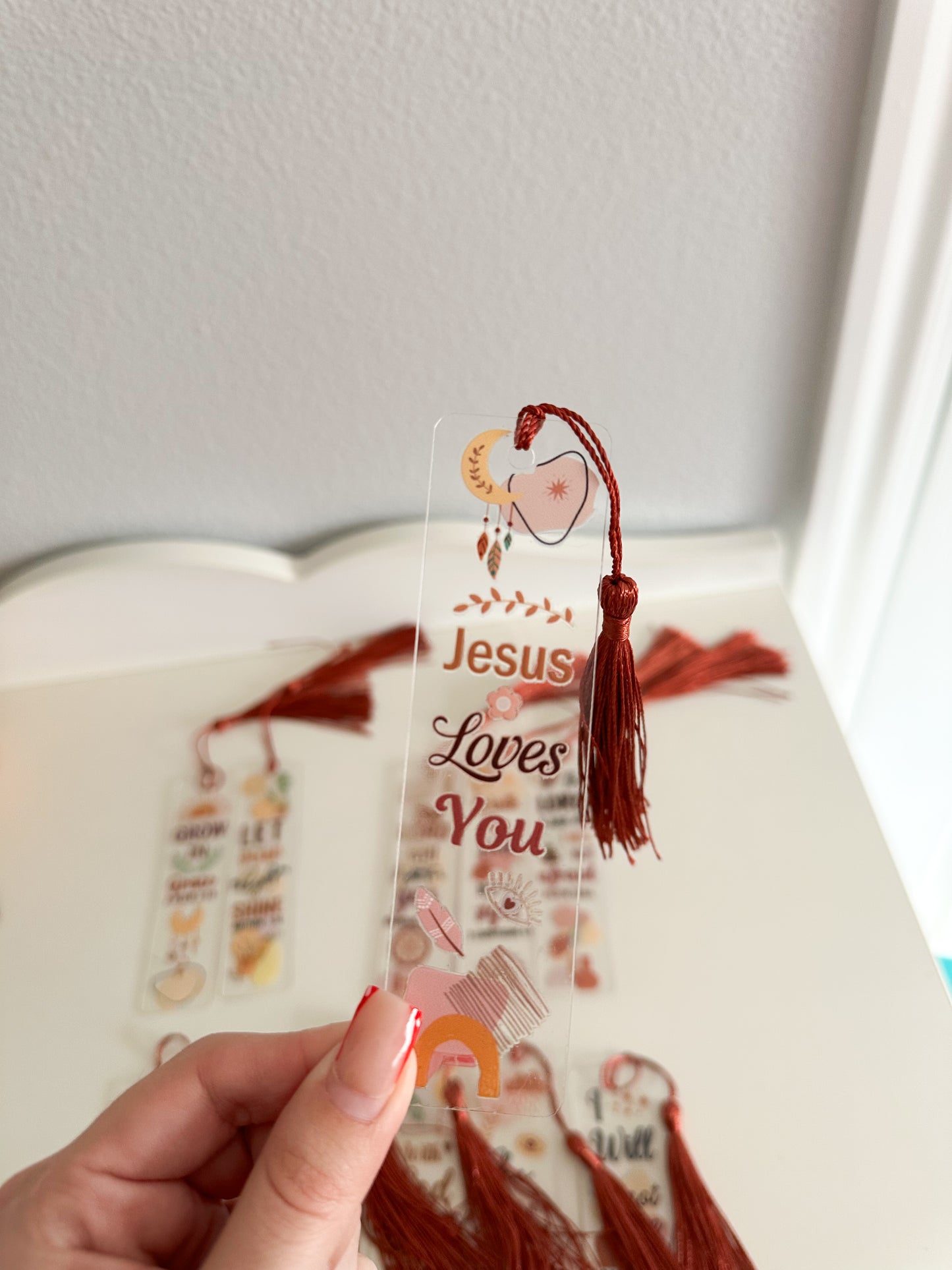 Boho Bible bookmark