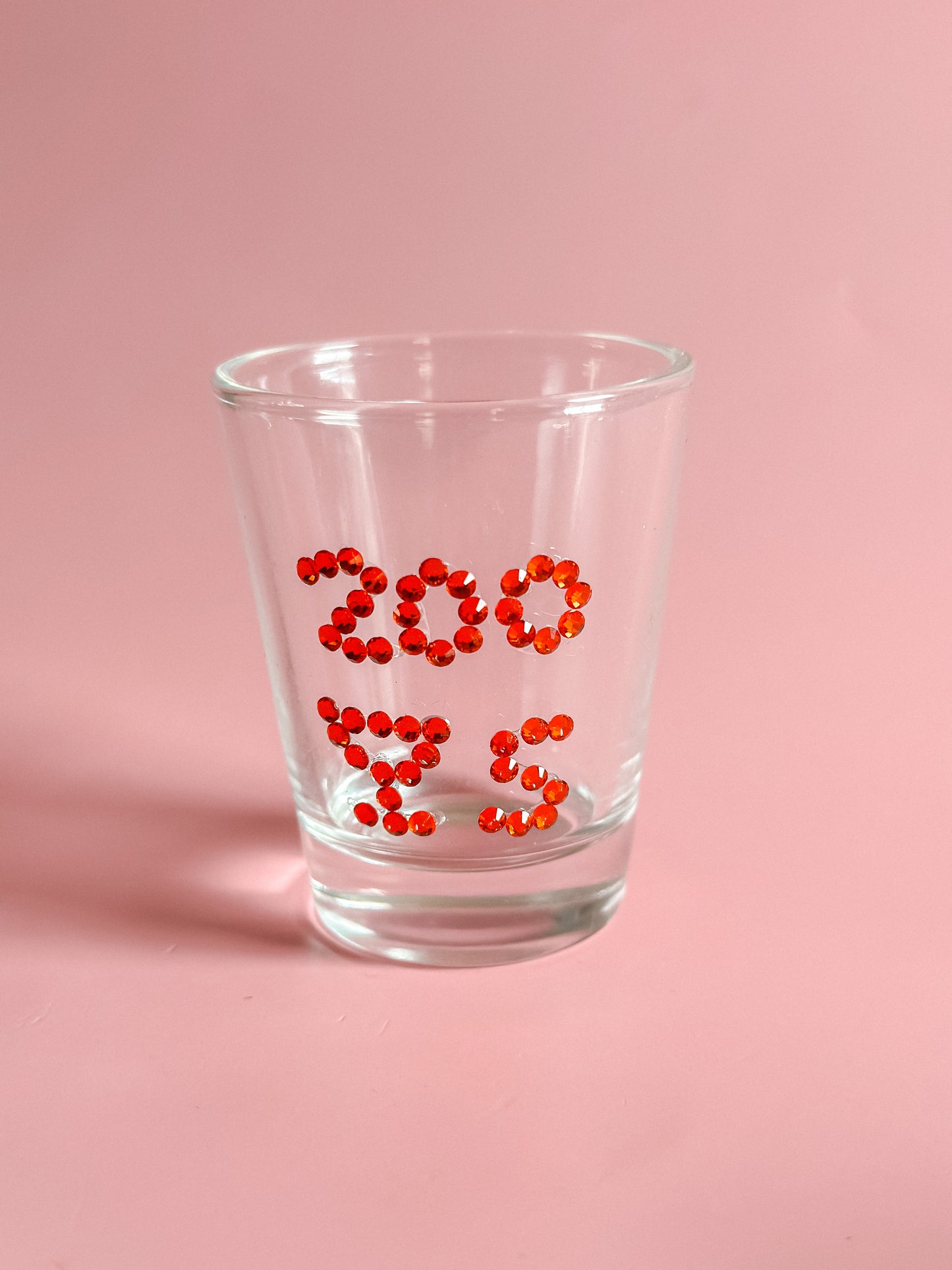 200 copas rhinestone shot glass