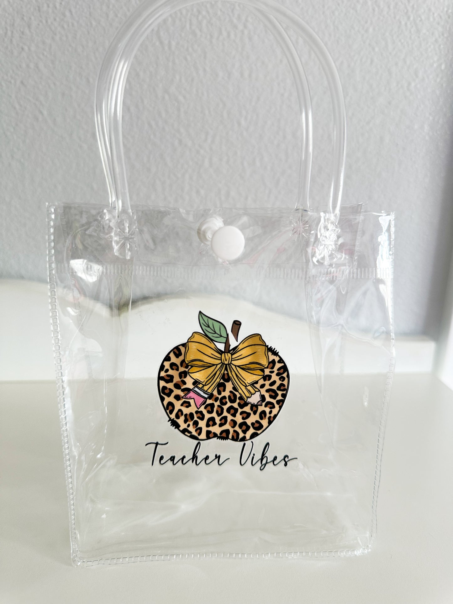 Teacher clear bags