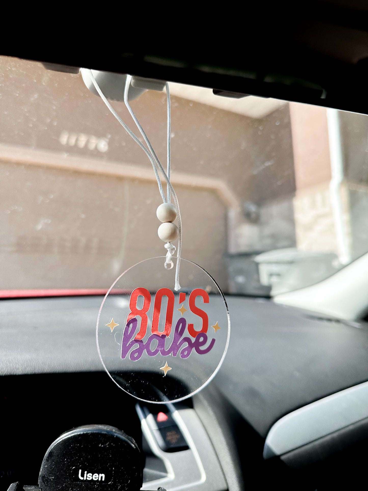 80s babe car hanger