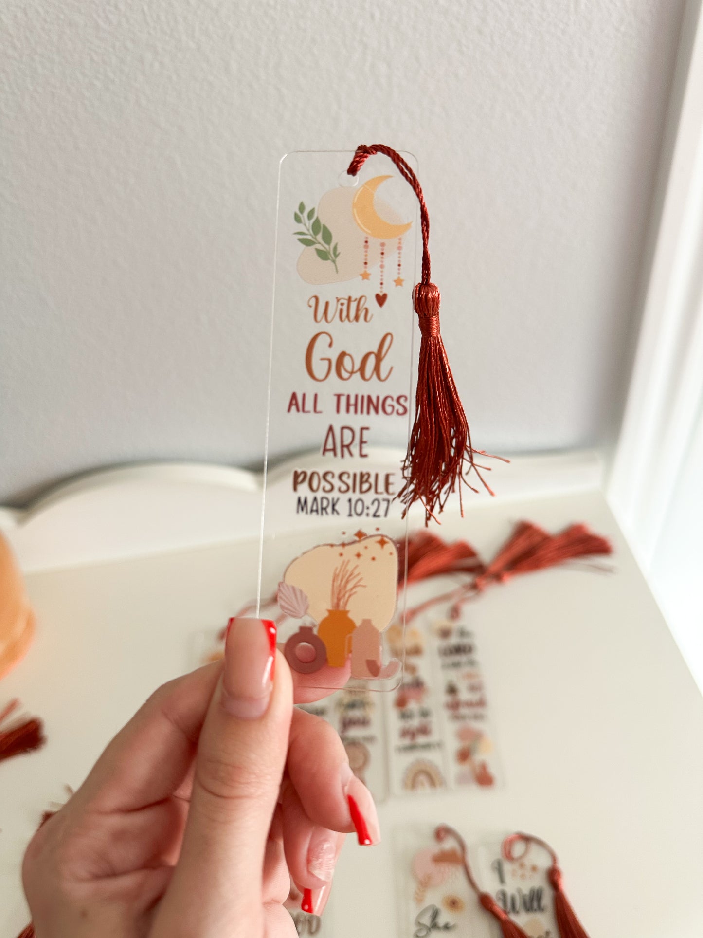 Boho Bible bookmark