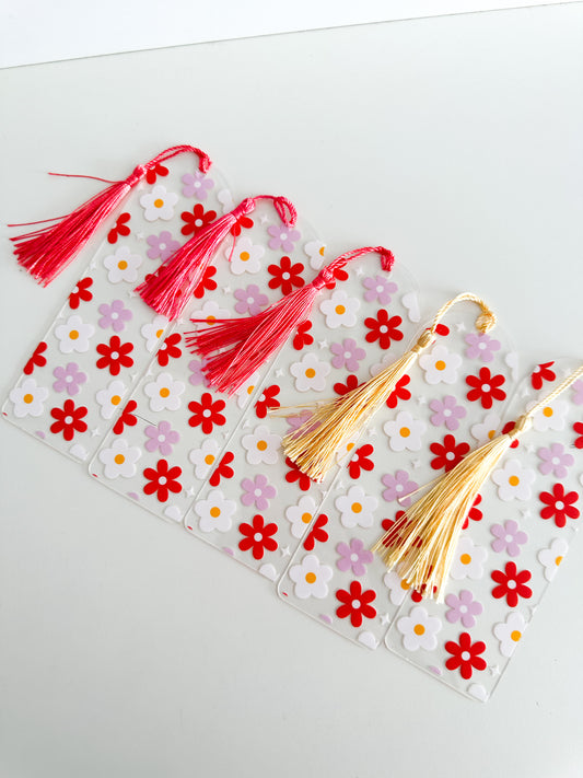 Flower bookmark