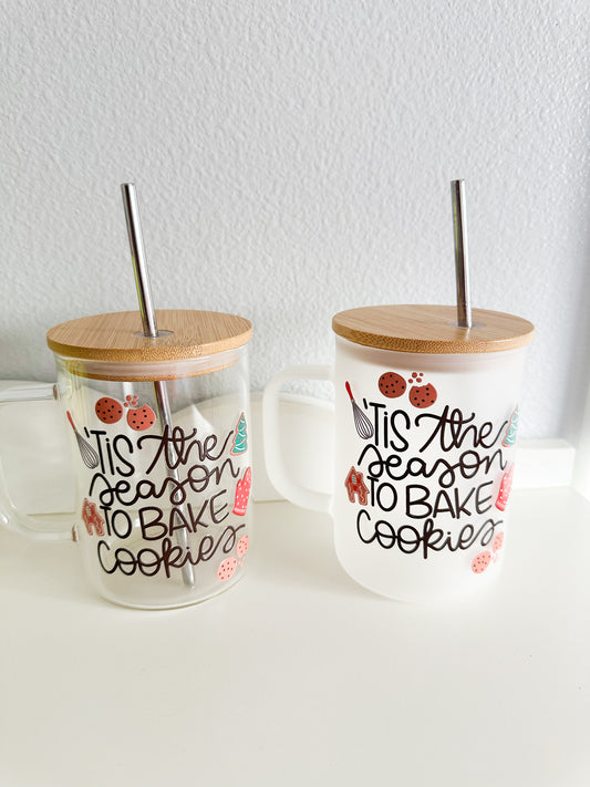 Tis the season to bake cookies mug