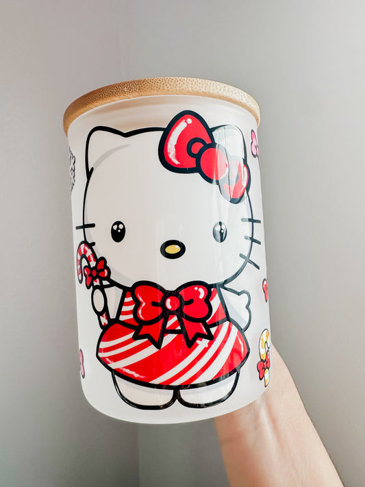 Peppermint kitty mug