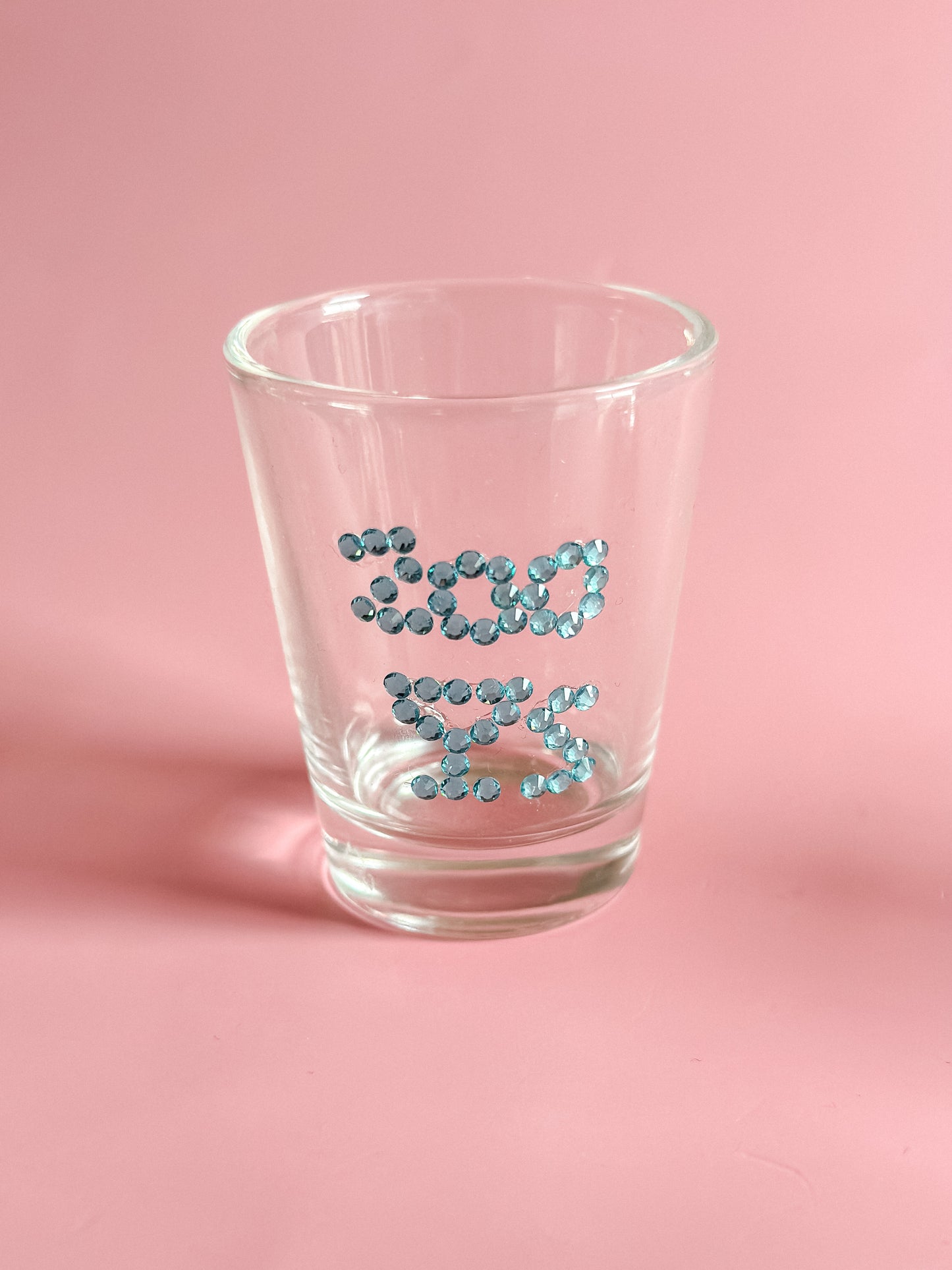 200 copas rhinestone shot glass