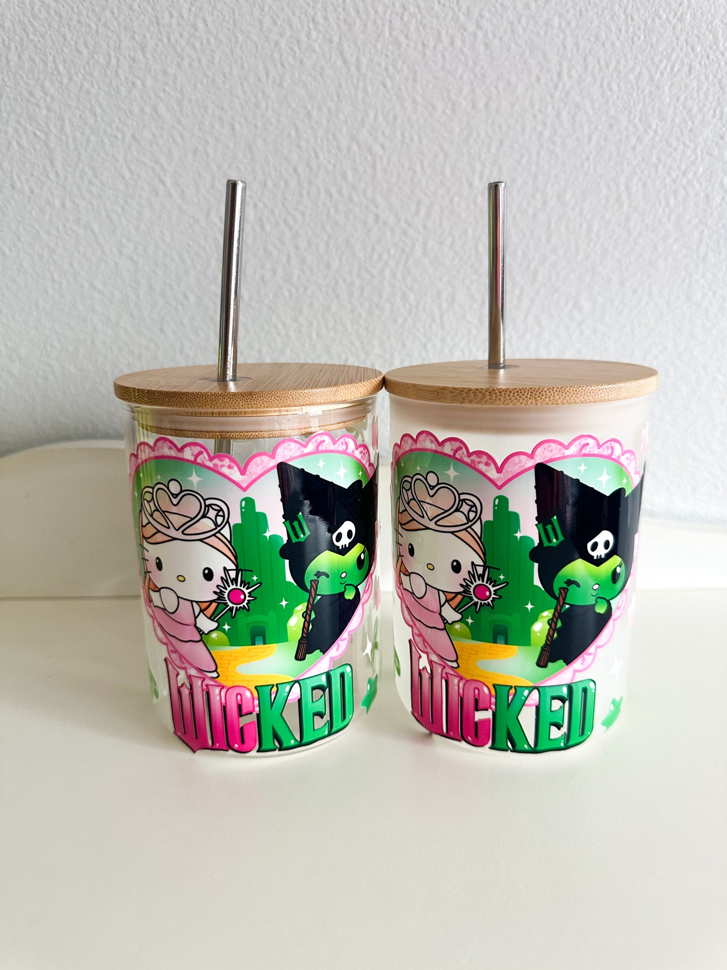 HK x Wicked glass mug