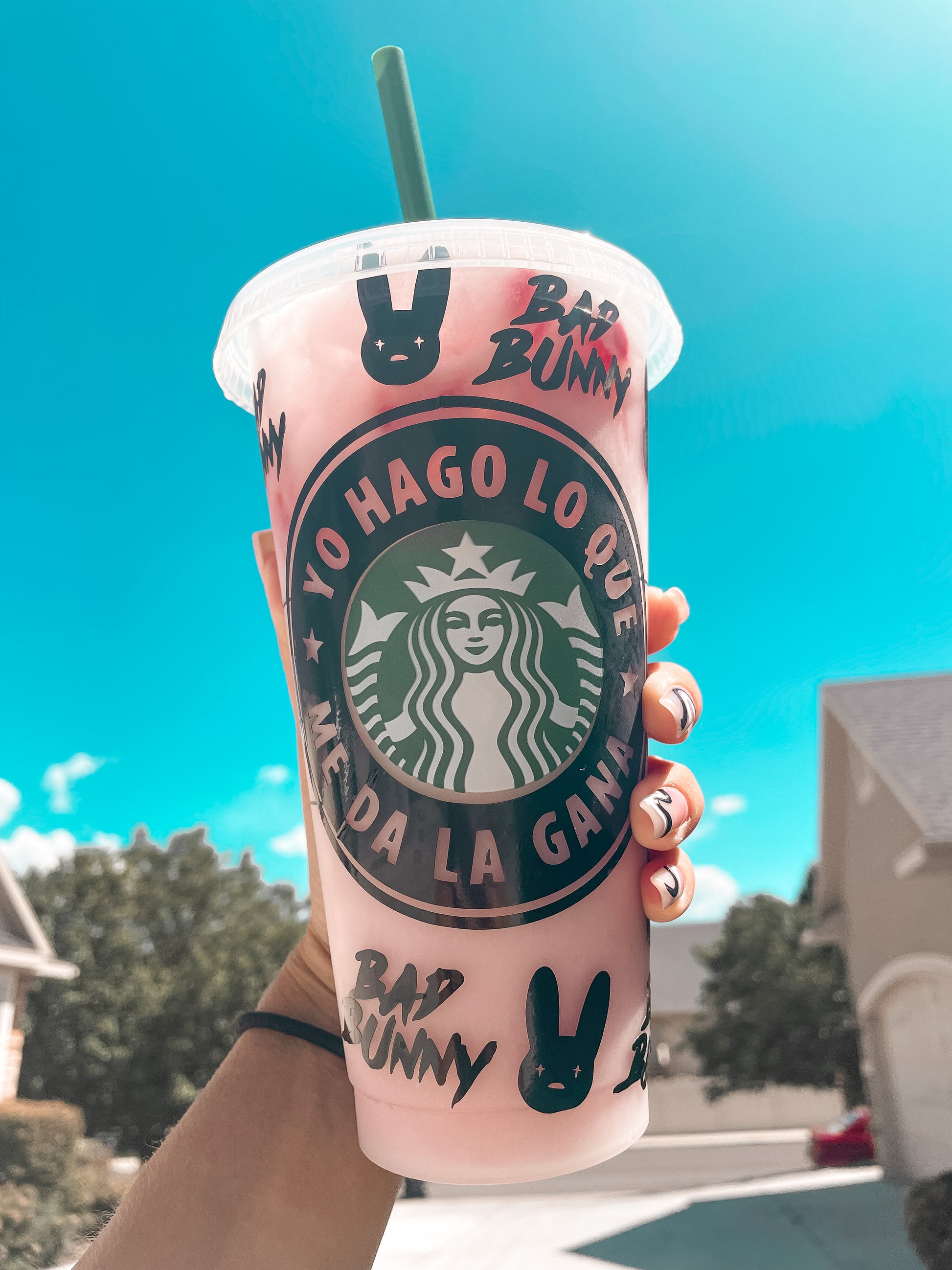 Bad Bunny YHLQMDLG Cold Cup  Foryourcastillo