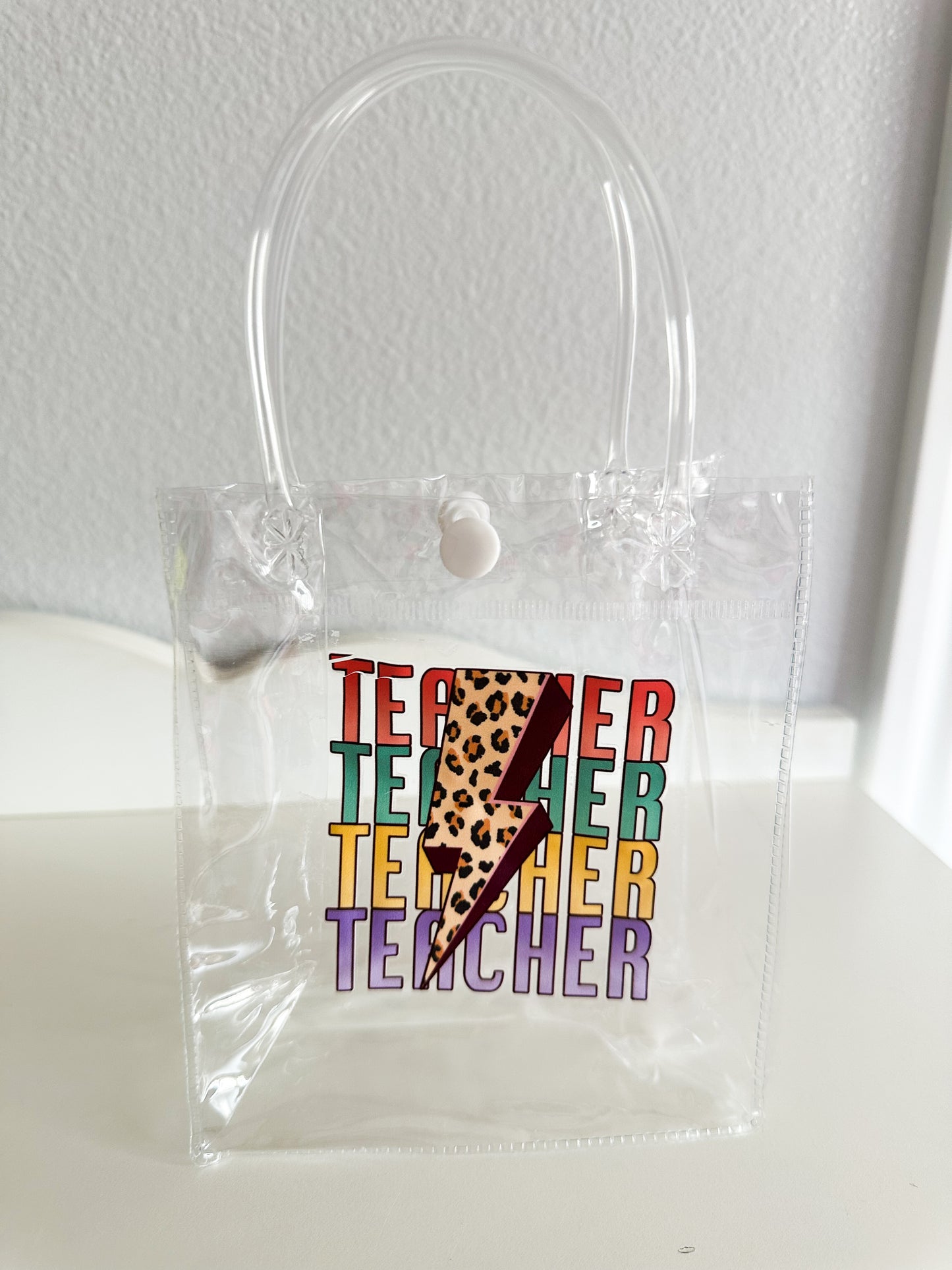 Teacher clear bags
