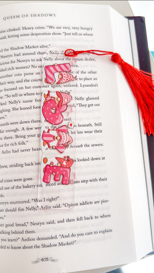 Love gnomes bookmark