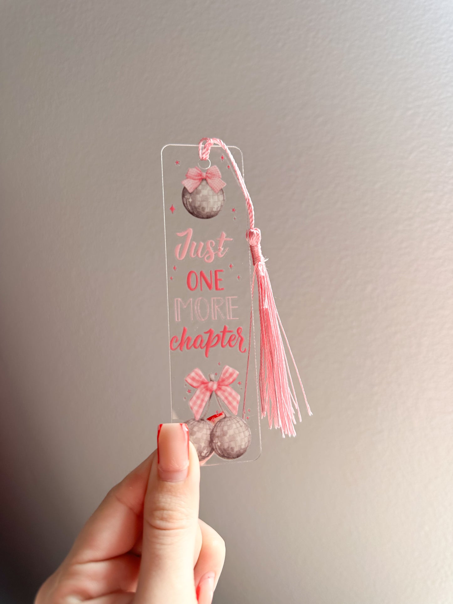 Just one more chapter bookmark