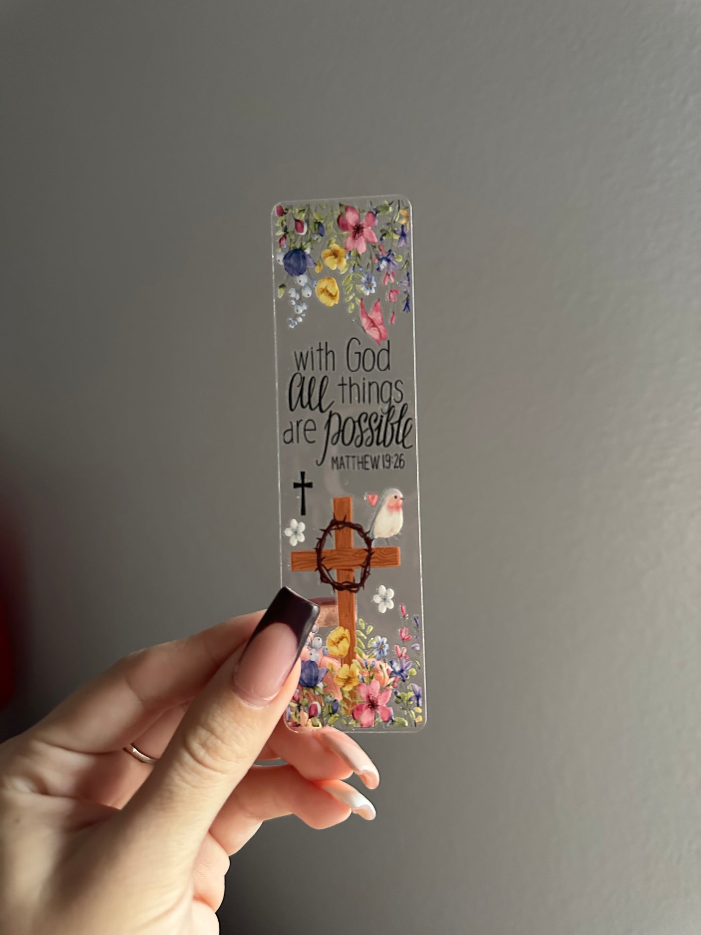 Flawed Bible quotes bookmark