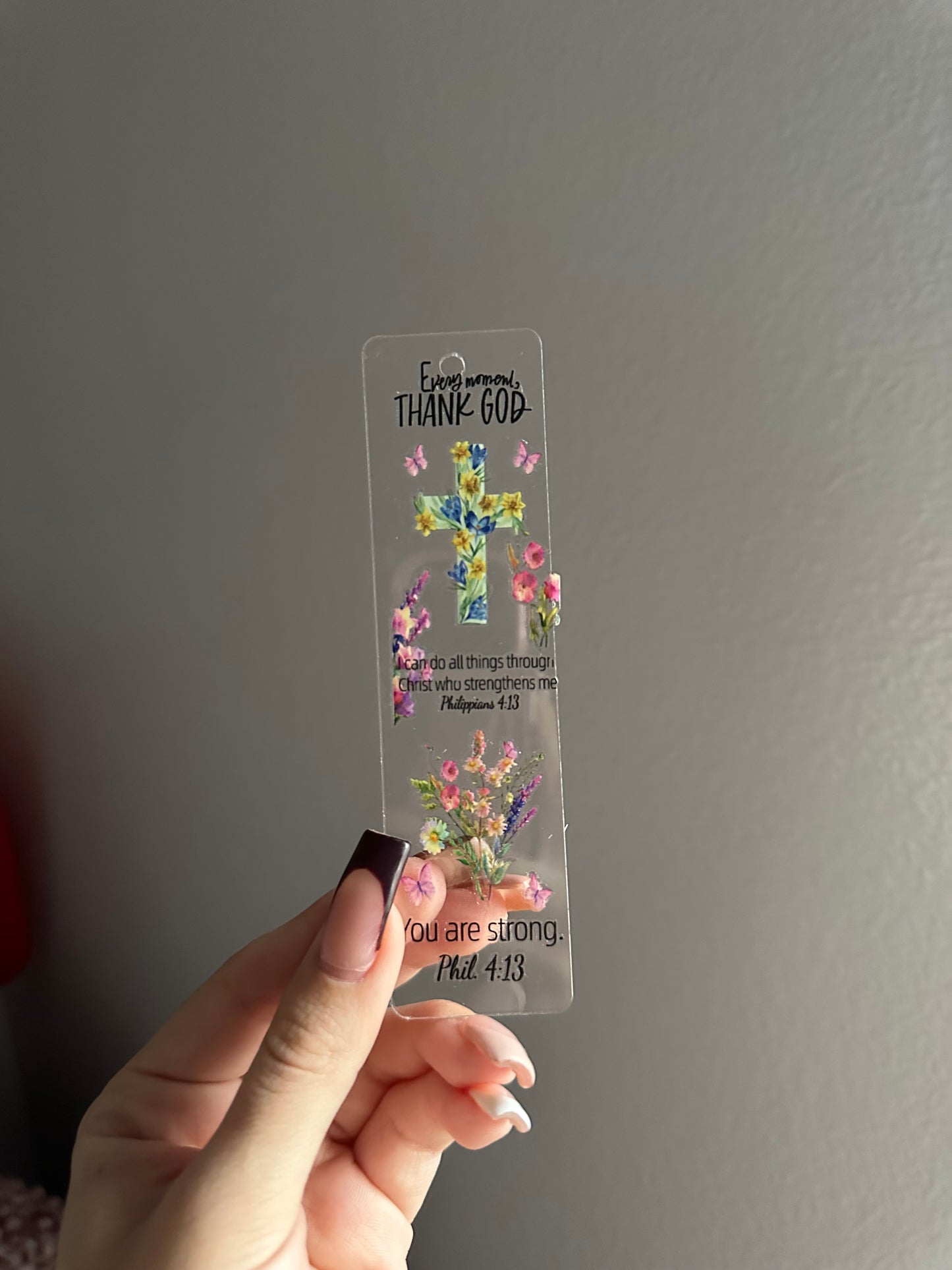 Flawed Bible quotes bookmark