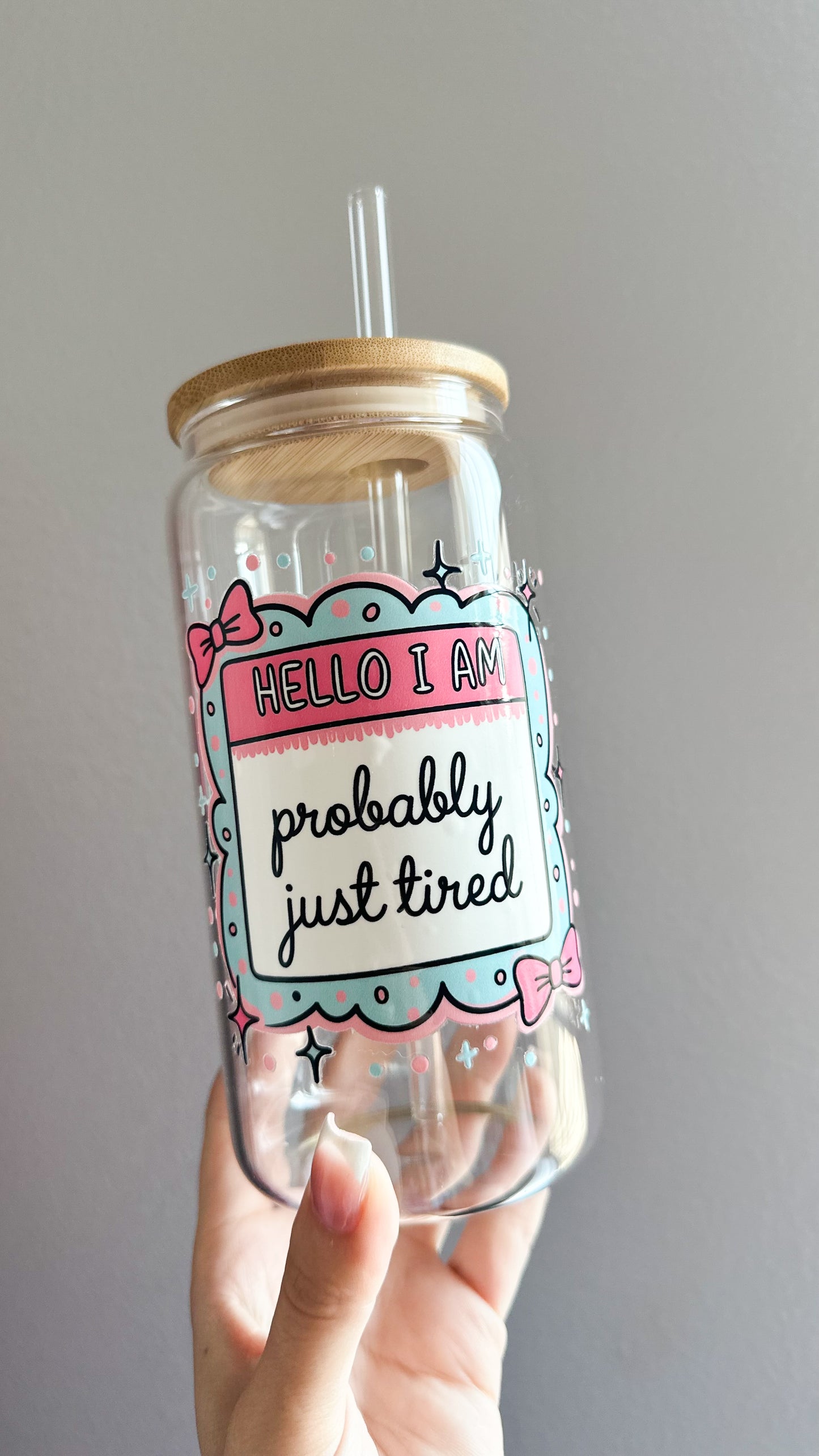 Probably just tired glass cup
