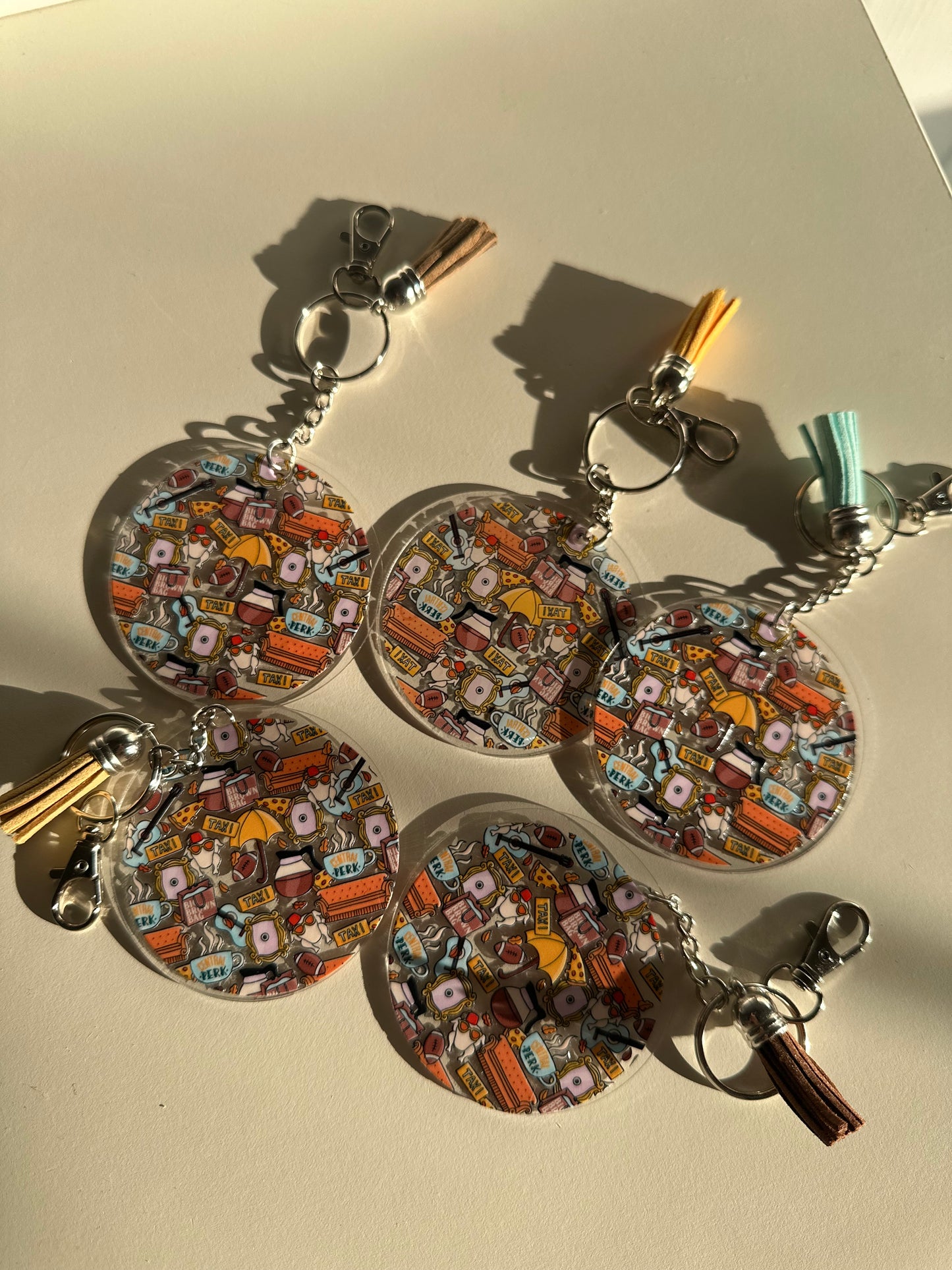 Friends acrylic keychain