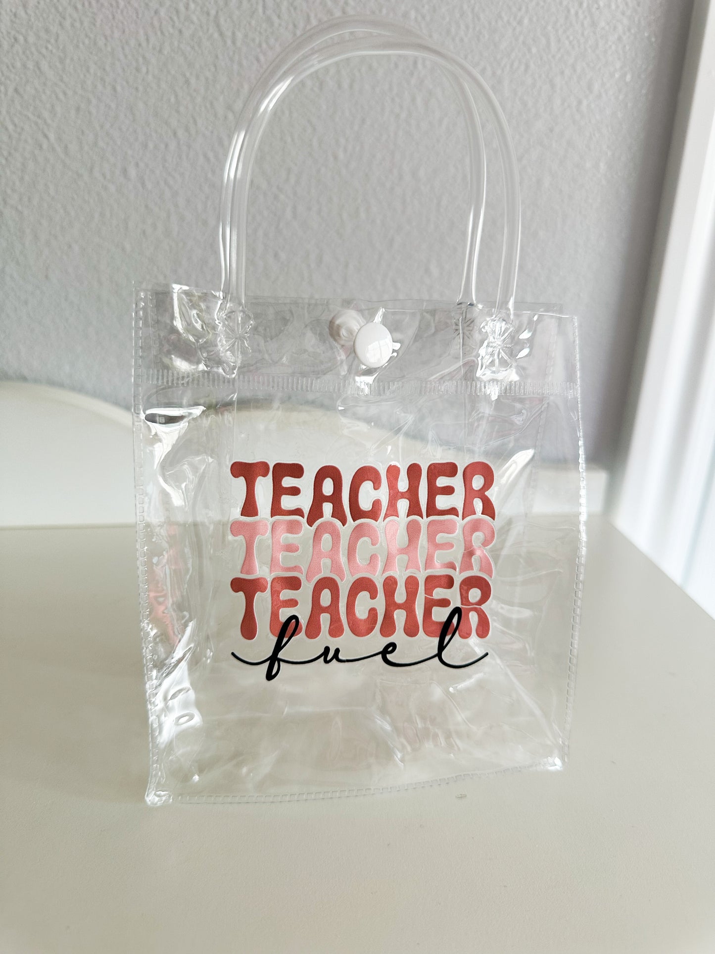 Teacher clear bags