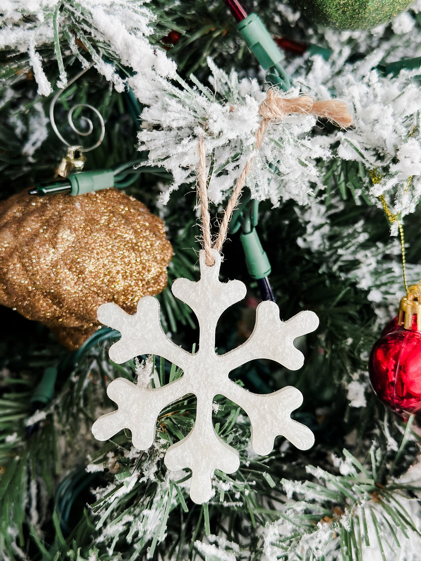 Snowflake ornament