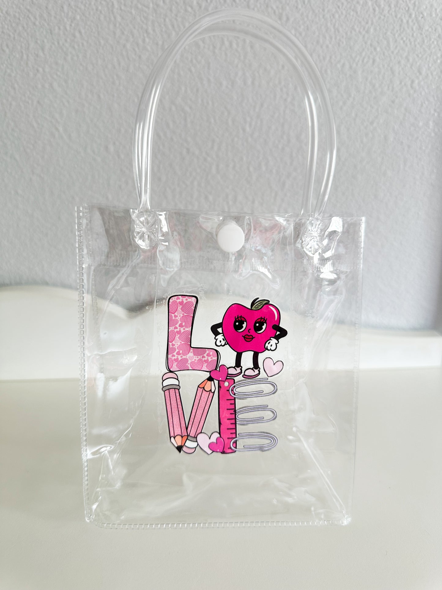 Teacher clear bags