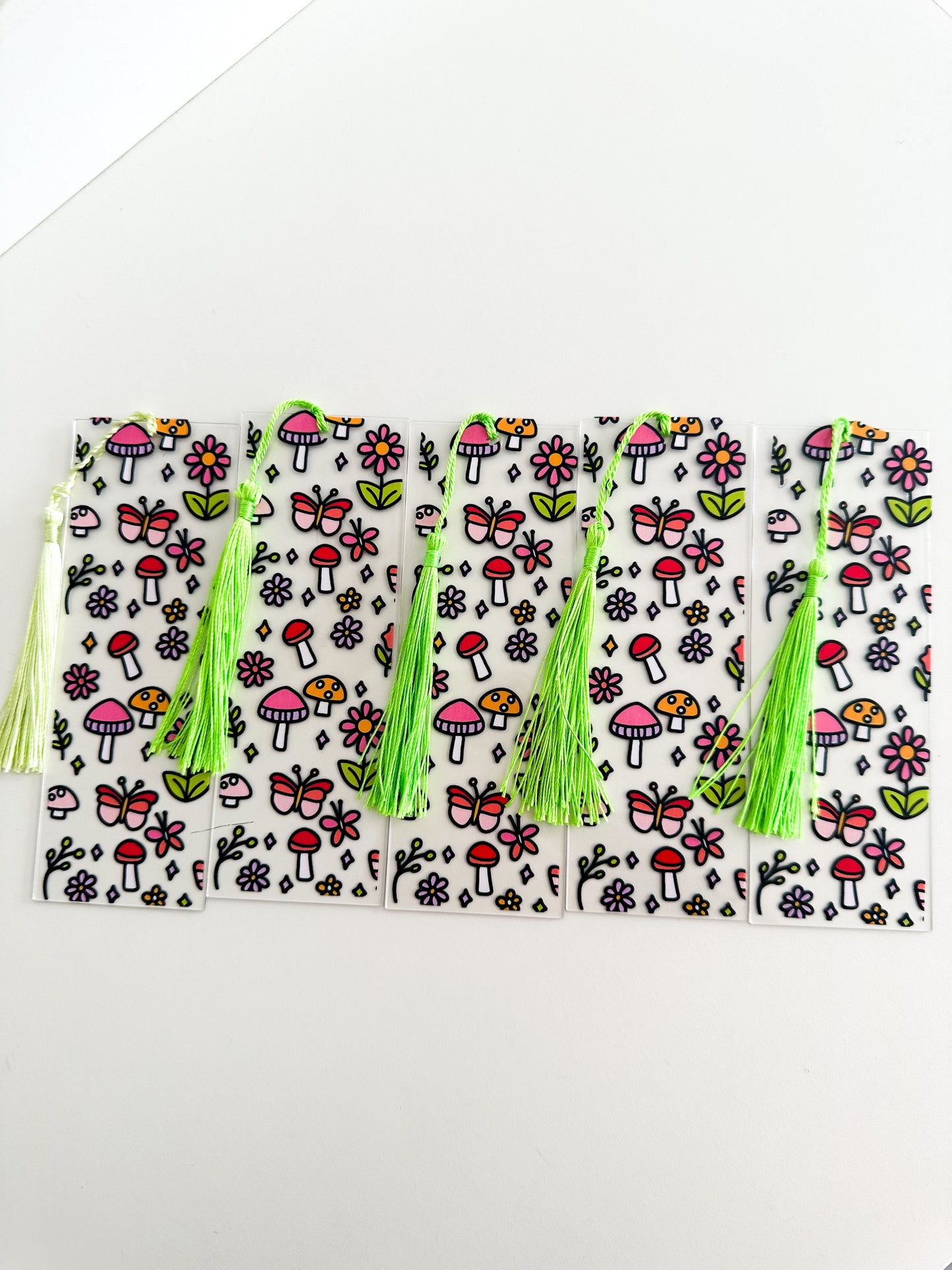 Mushroom bookmark